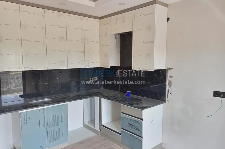 Квартира 1+1 в Газипаше с чистовой отделкой в новостройке 2 