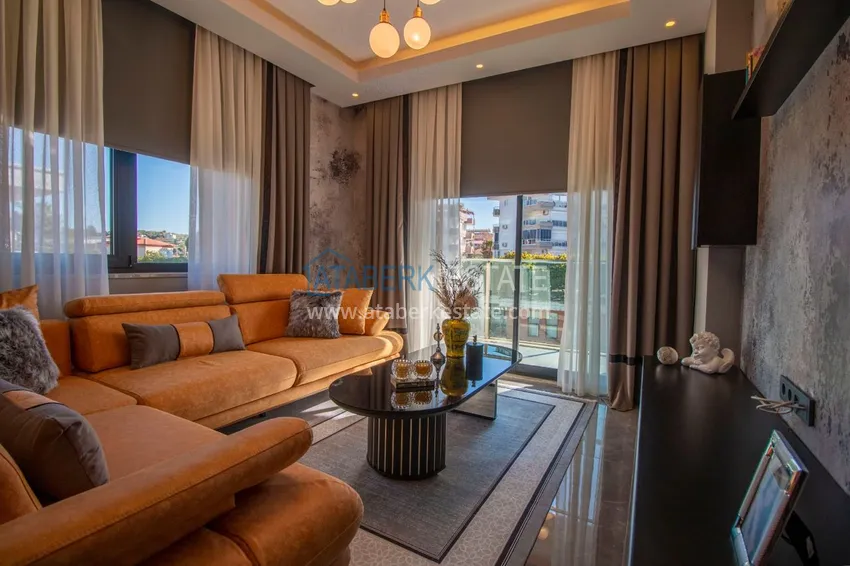 Приобрести Пентхаус-дуплекс в Оба меблированный - с видом на горы 4 