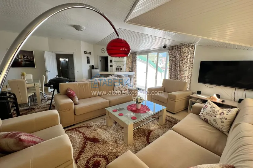 Приобрести Дуплекс в престижном комплексе с видом на море и горы, Джикджилли – Алания 8 