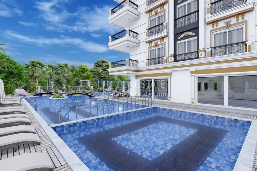 Старт продаж! Квартиры на этапе котлована – Алания, район Авсаллар 6 