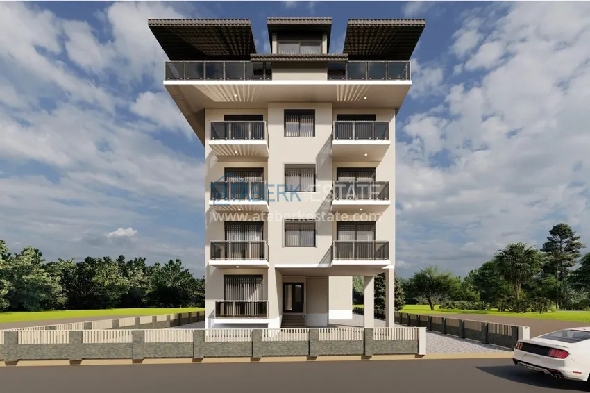 Новый современный проект бутик-комплекса с инфраструктурой, в Газипаше 7 