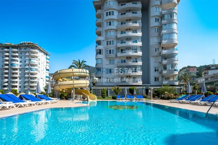 Дуплекс в престижном комплексе с видом на море и горы, Джикджилли – Алания 9 