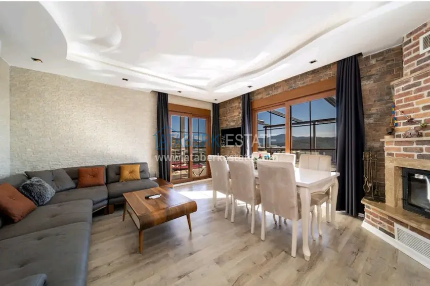 Приобрести Роскошный двухэтажный особняк у подножья гор – Алания, район Ешильоз 5