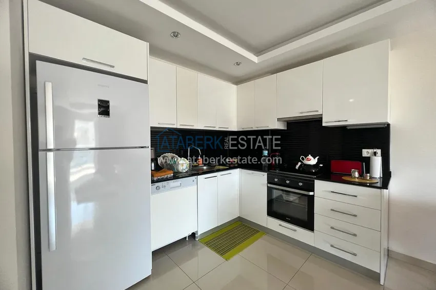 Приобрести Квартира в Джикджилли меблированная с частичным видом на море и горы 5 