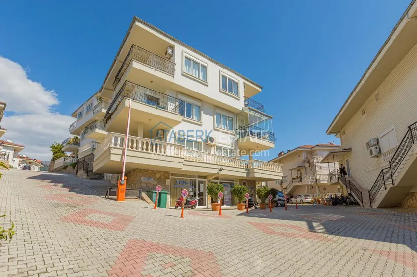 Квартира с двумя спальнями и видом на горы и море, район Джиджилли - Алания 5 