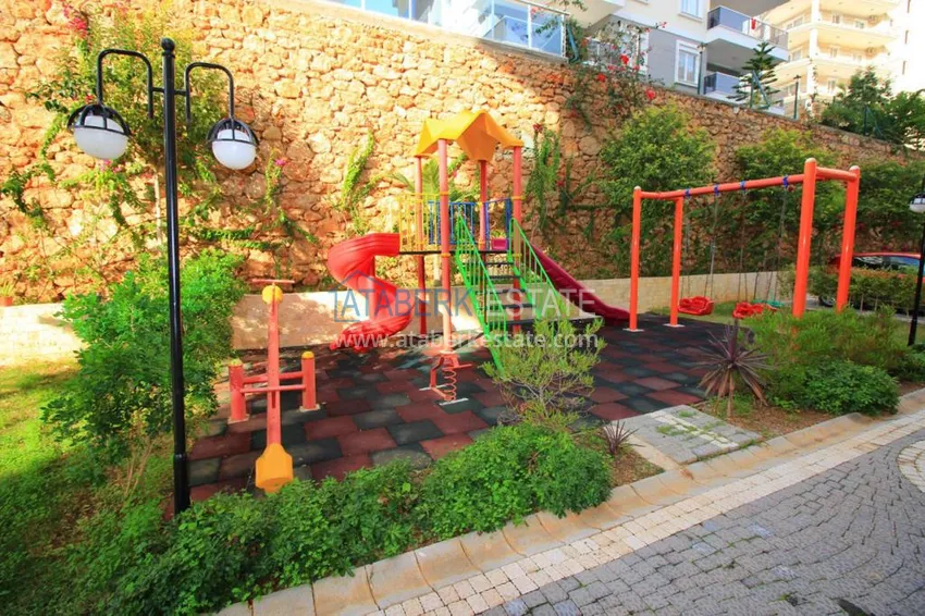 Меблированная квартира в комплексе с инфраструктурой, Тосмур – Алания 5 