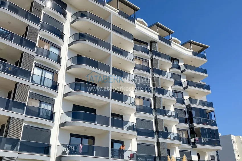 Квартира 2+1 с чистовой отделкой в Газипаше в резиденции с инфраструктурой 6