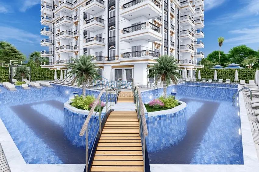 Старт продаж! Квартиры на этапе котлована – Алания, район Авсаллар 7 