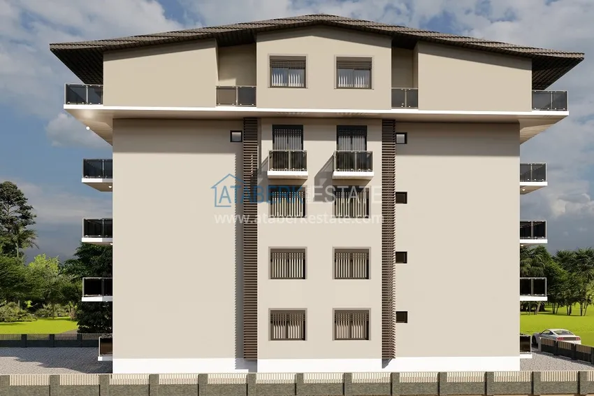 Новый современный проект бутик-комплекса с инфраструктурой, в Газипаше 8 