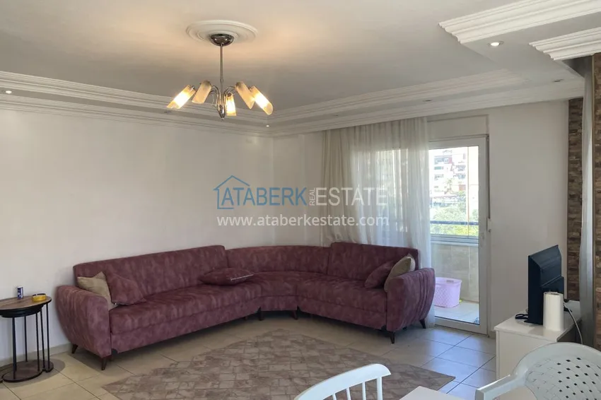 Приобрести Квартира с мебелью, застеклённым балконом и видом на горы, Оба – Алания 5 