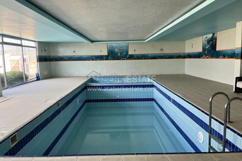 Двухуровневая квартира в районе Конаклы - Алания, в потрясающей резиденции 5 