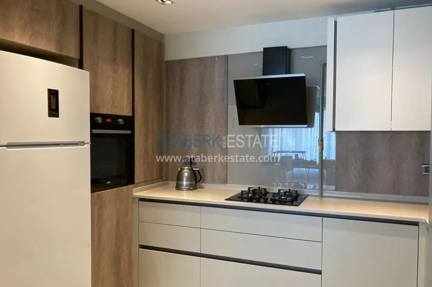 Приобрести Полностью меблирована трехкомнатная квартира в Анталии район Коньяалты - Унджалы  7 