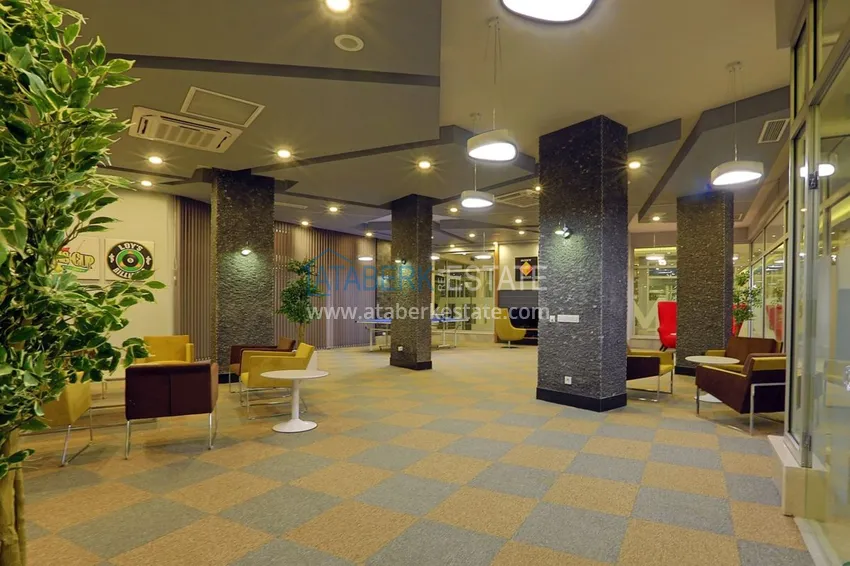 Квартира в Авсалларе трёхкомнатная с мебелью в комплексе с богатой инфраструктурой 6 