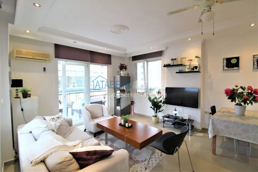 Приобрести Квартира в Тосмуре просторная с мебелью и видом на горы в комфортабельном комплексе 5 