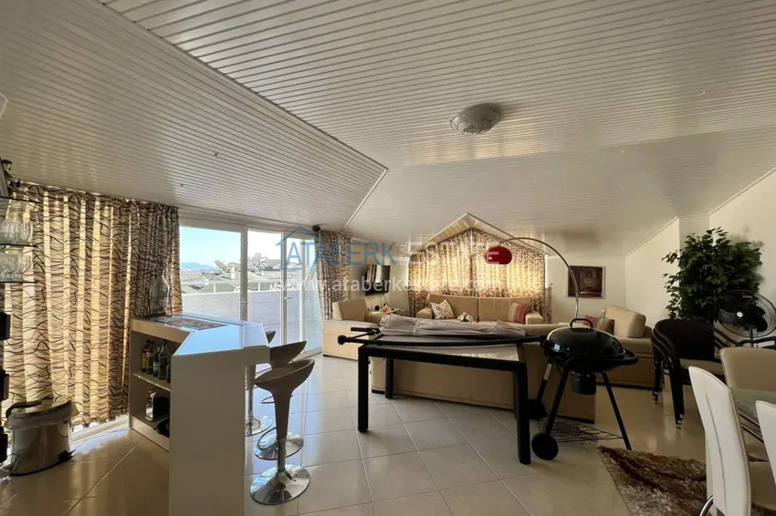 Приобрести Дуплекс в престижном комплексе с видом на море и горы, Джикджилли – Алания 9 