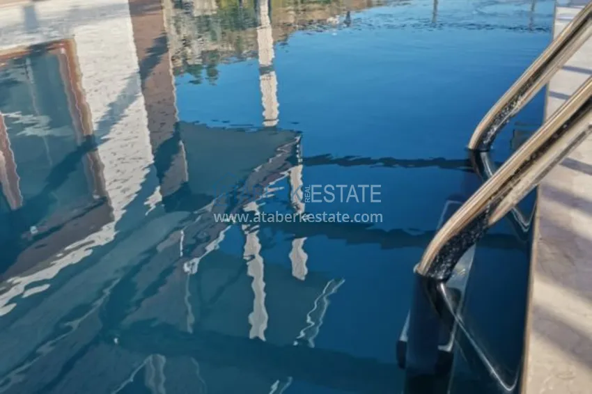 Роскошный двухэтажный особняк у подножья гор – Алания, район Ешильоз 7