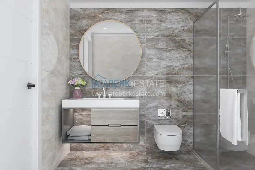 Приобрести Новый проект жилого комплекса клубного типа в Алании, район Оба 6