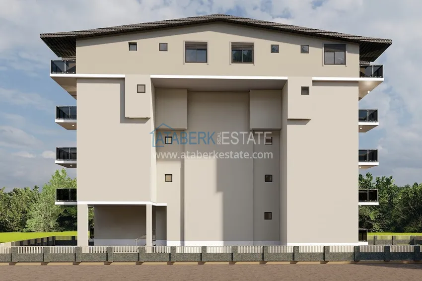 Новый современный проект бутик-комплекса с инфраструктурой, в Газипаше 9 