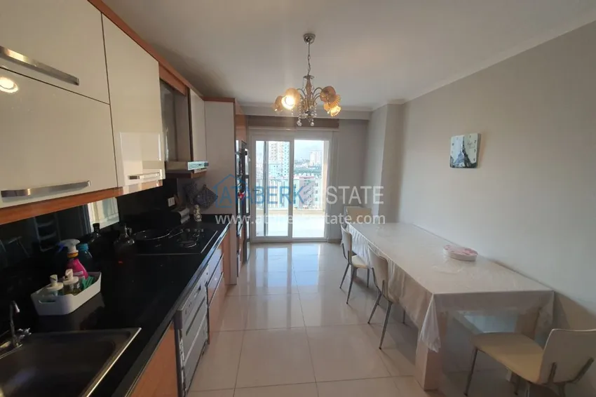 Приобрести Меблированная квартира с отдельной кухней, видом на море и горы - Алания район Махмутлар 6 