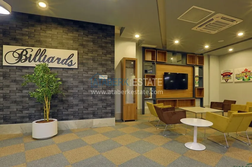 Квартира в Авсалларе трёхкомнатная с мебелью в комплексе с богатой инфраструктурой 7 