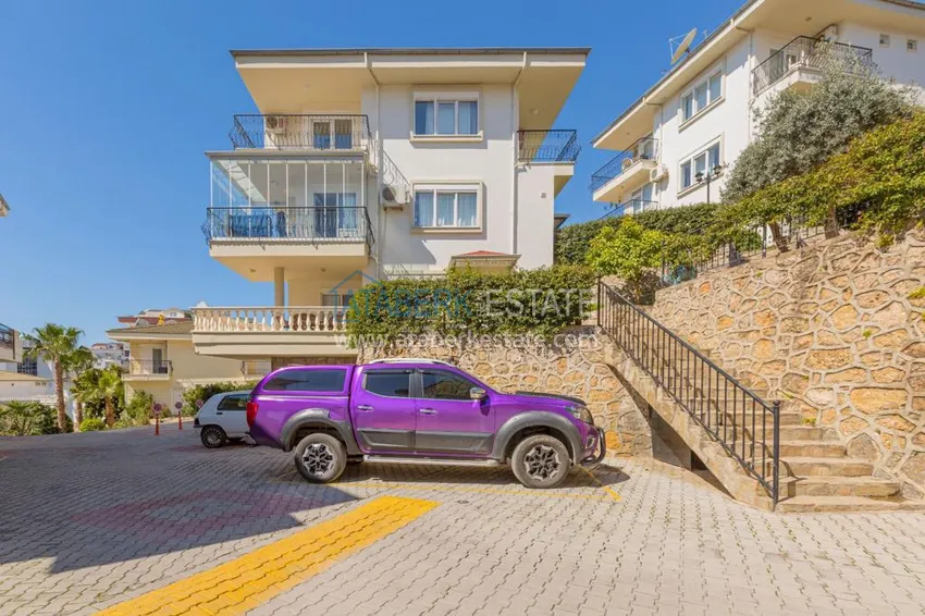 Квартира с двумя спальнями и видом на горы и море, район Джиджилли - Алания 7 