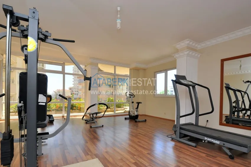 Квартира в районе Джикджилли меблированная с видом на море и замок 7 