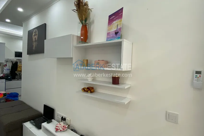 Приобрести Квартира 1+1 с мебелью в современном новом комплексе – район Махмутлар 8 