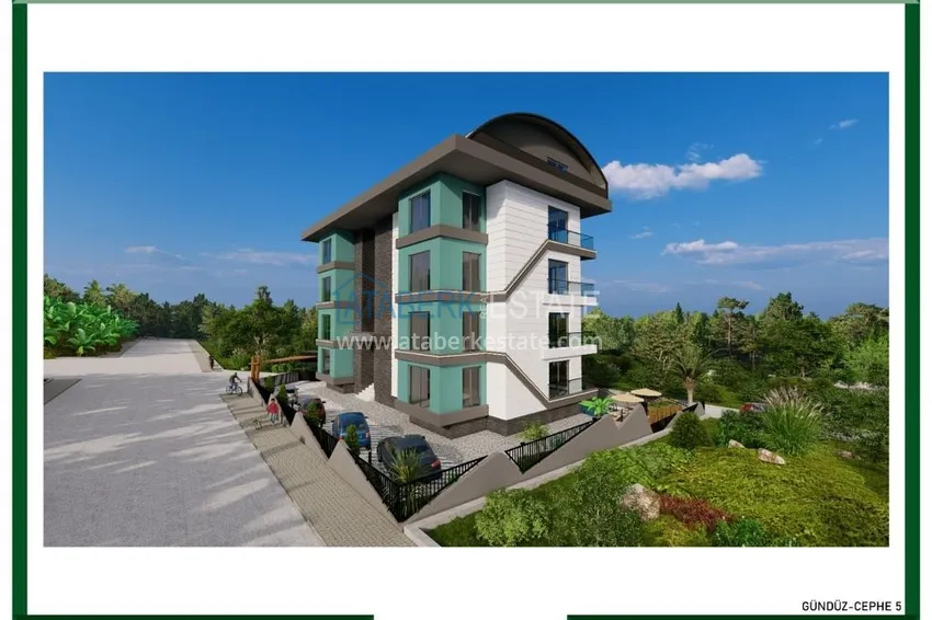 Новый проект высококачественного жилого комплекса в центре Алании – район пляжа Клеопатра. С правом на гражданство! 7