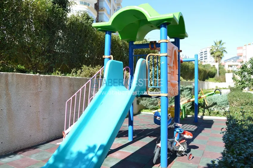 Меблированная квартира с отдельной кухней, видом на море и горы - Алания район Махмутлар 7 