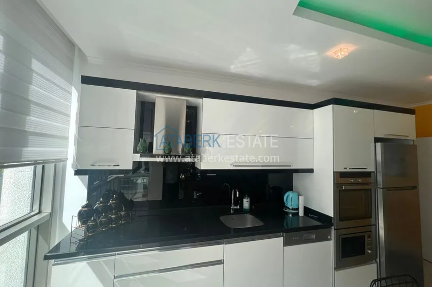 Приобрести Квартира в Оба 2+1 меблированная с частичным видом на горы 7 