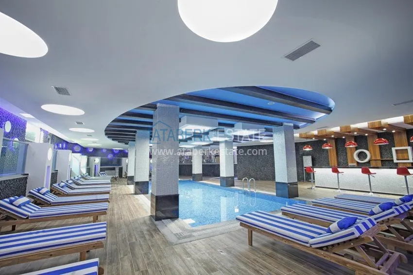 Трёхкомнатная квартира с новой мебелью – Алания район Оба 9