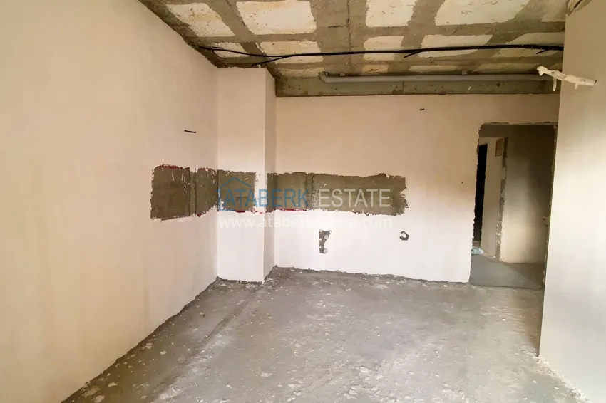 Приобрести Двухкомнатная квартира в районе Оба в комплексе на этапе строительства 3 