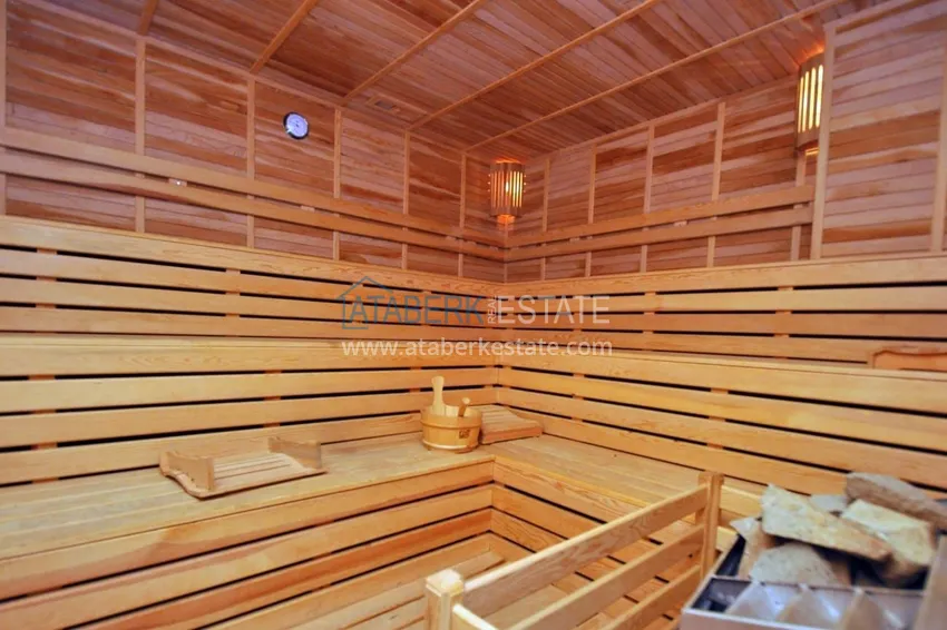 Квартира в районе Джикджилли меблированная с видом на море и замок 8 