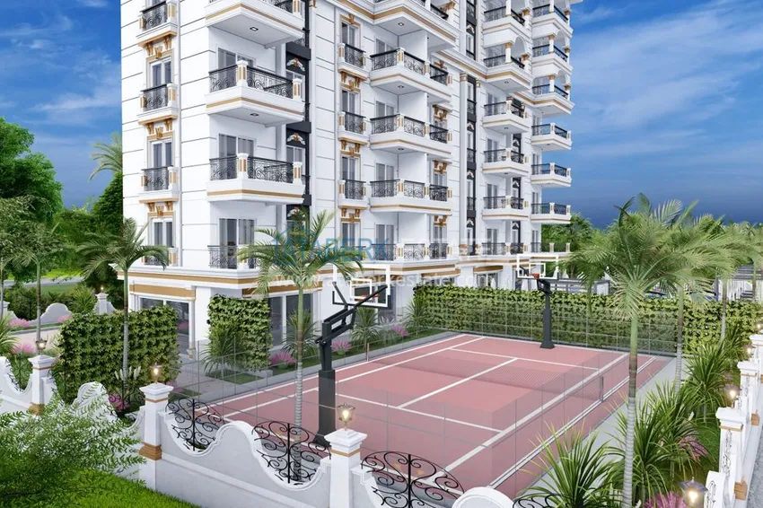 Старт продаж! Квартиры на этапе котлована – Алания, район Авсаллар 11 