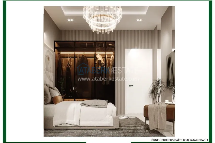 Приобрести Новый проект высококачественного жилого комплекса в центре Алании – район пляжа Клеопатра. С правом на гражданство! 13