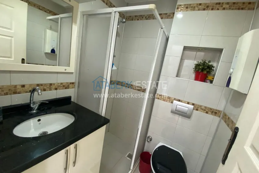 Приобрести Апартаменты 1+1 в 400 метрах от оборудованных пляжей Средиземного моря, Алания - Оба 8 