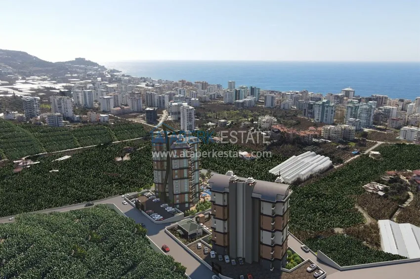 Квартиры на этапе строительства в Махмутларе – инвестиционный проект с хорошей инфраструктурой 10 