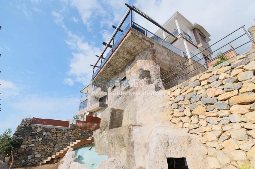 Роскошный двухэтажный особняк у подножья гор – Алания, район Ешильоз 10