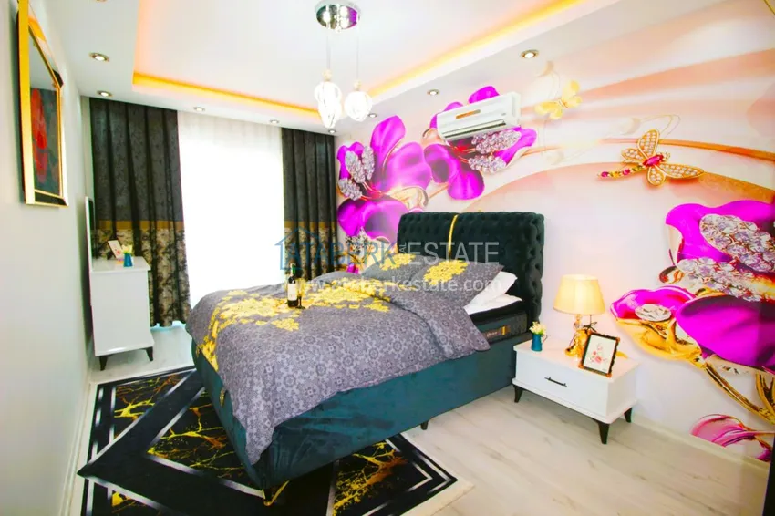 Приобрести Квартира в центре района Махмутлар с авторским ремонтом и новой современной мебелью 15