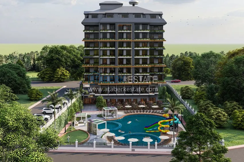 Старт продаж! Новый проект резиденции с отельной инфраструктурой – Алания, Паяллар 8 