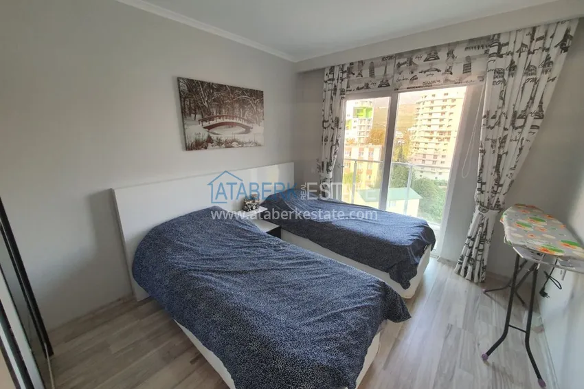 Приобрести Меблированная квартира с отдельной кухней, видом на море и горы - Алания район Махмутлар 9 