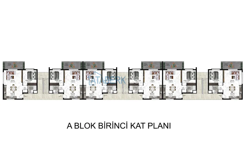 Купить дешево Новый эксклюзивный комплекс на первой береговой линии – Северный Кипр, Гирне 16 