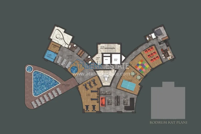 Купить дешево Квартиры на этапе строительства в Махмутларе – инвестиционный проект с хорошей инфраструктурой 4 