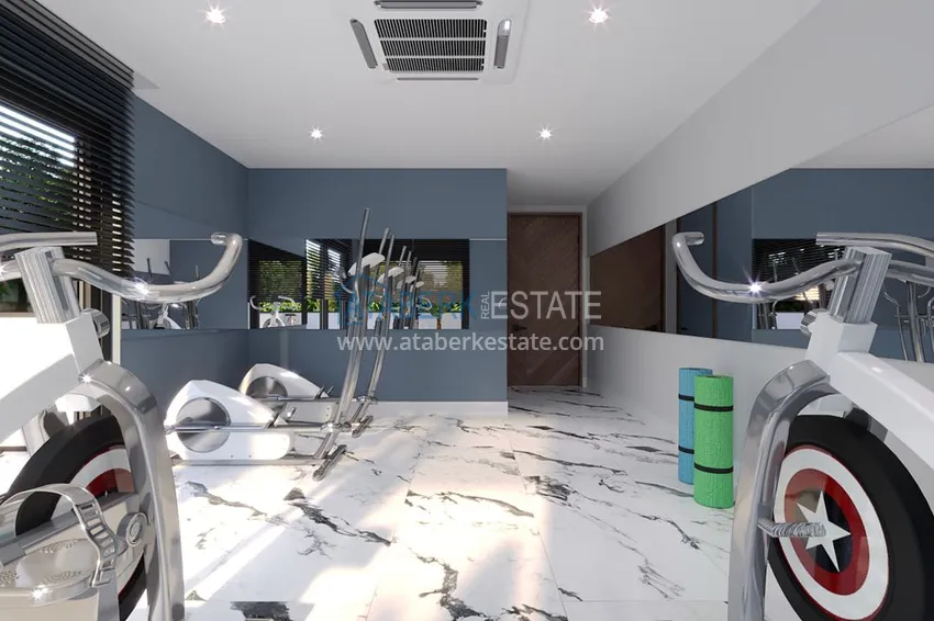 Приобрести Виллы премиум-класса! Уникальный проект коттеджного комплекса под гражданство - Алания район Ешильоз 39 