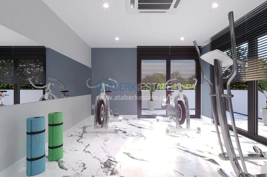 Приобрести Виллы премиум-класса! Уникальный проект коттеджного комплекса под гражданство - Алания район Ешильоз 40 