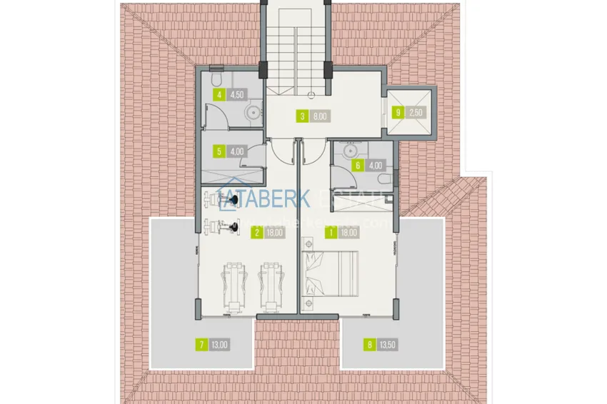 Купить дешево Виллы премиум-класса! Уникальный проект коттеджного комплекса под гражданство - Алания район Ешильоз 5 