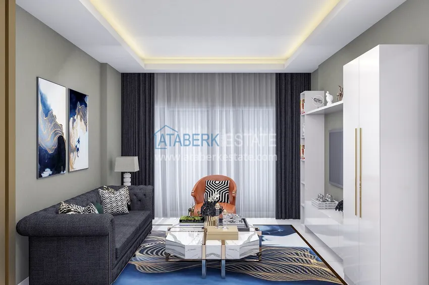 Приобрести Недвижимость у моря с рассрочкой под 0% напрямую от застройщика – Алания, Кестель 1 