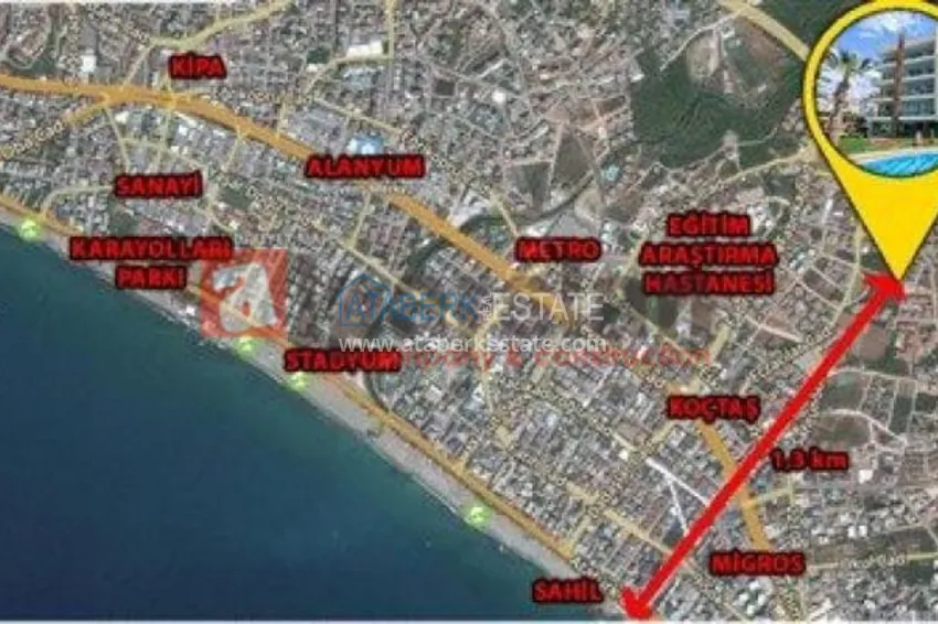 Пентхаус-дуплекс в Оба от собственника с великолепным видом на горы 31 