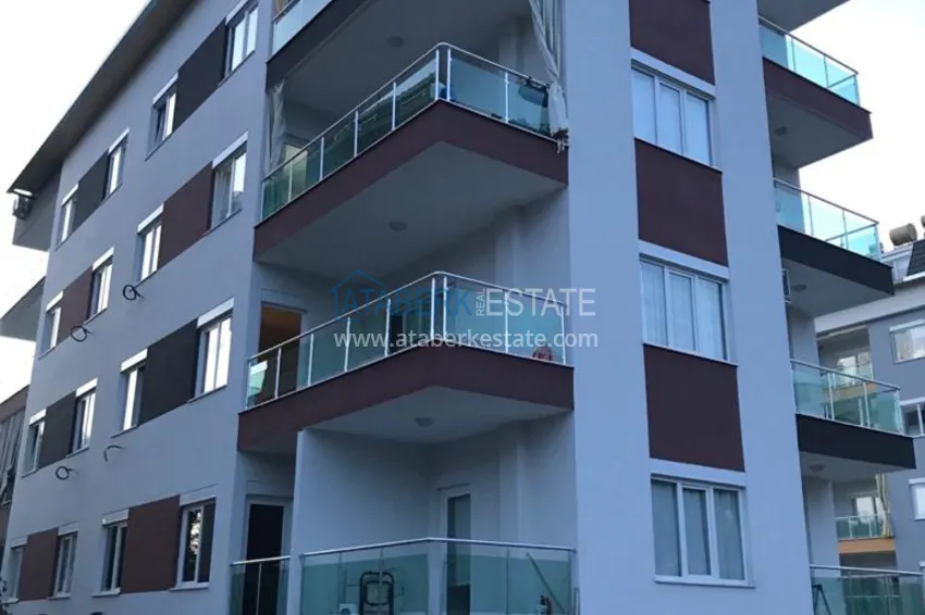 Меблированная двухкомнатная квартира в жилом доме без инфраструктуры – Алания, Оба 1 