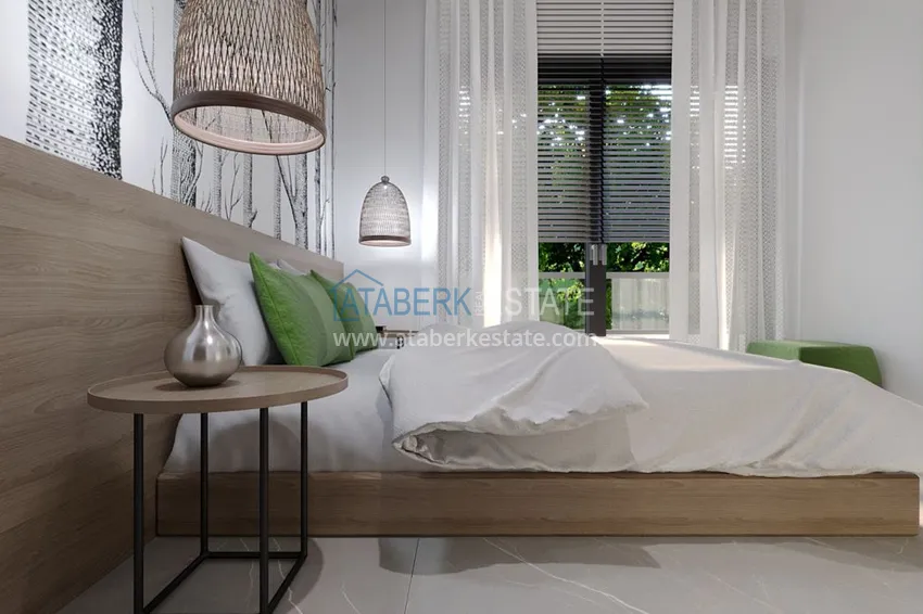 Приобрести Виллы премиум-класса! Уникальный проект коттеджного комплекса под гражданство - Алания район Ешильоз 27 